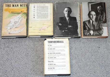 James Bond Ian Fleming / John Gardner set Man with the golden gun etc