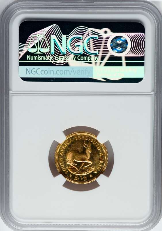 1956 PF65+ Cameo GOLD Half Pound - NGC - Rare Low Mintage of only 508 specimens - Collectors Choice