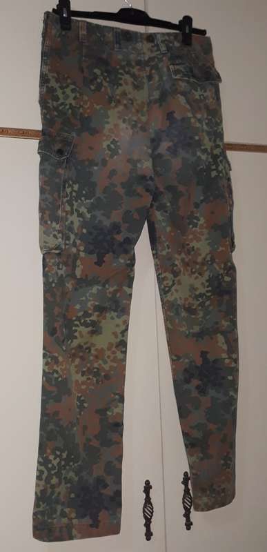 German Army Bundeswehr Flecktarn trousers 32-34