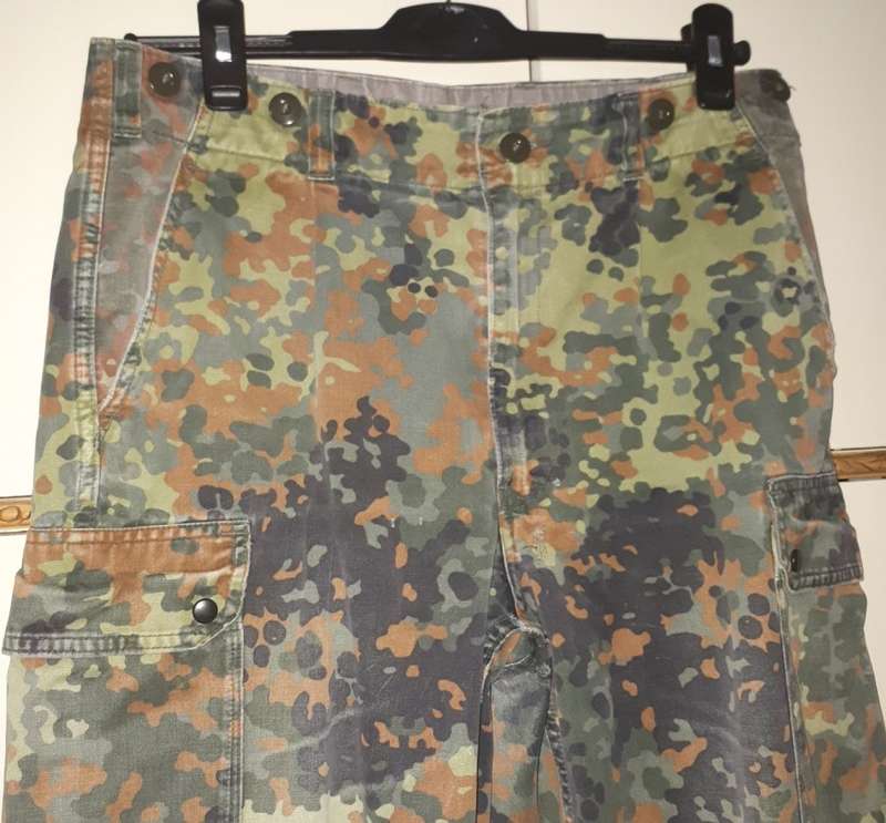 German Army Bundeswehr Flecktarn trousers 32-34