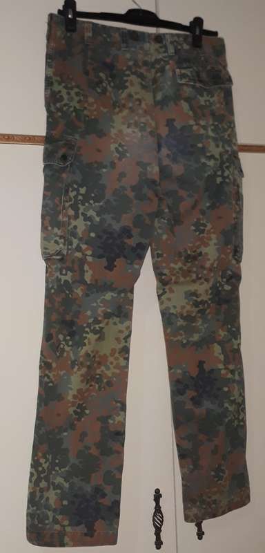 German Army Bundeswehr Flecktarn trousers 32-34