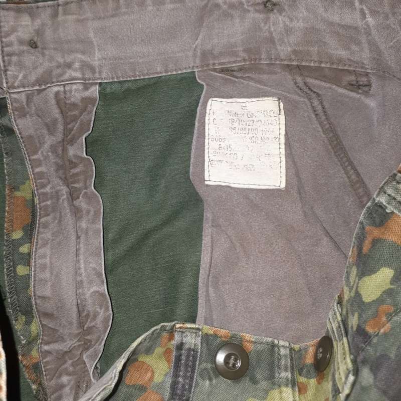 German Army Bundeswehr Flecktarn trousers 32-34