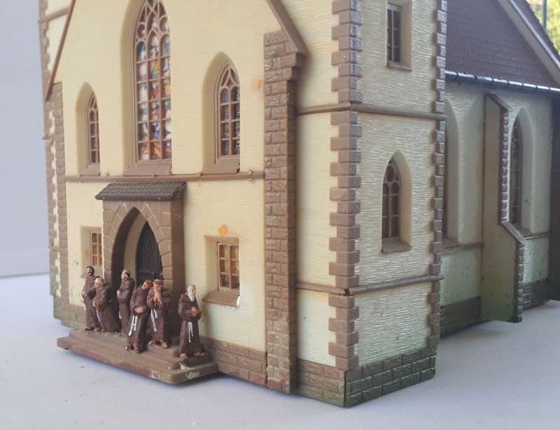 FALLER European cathedral HO Scale - Vintage