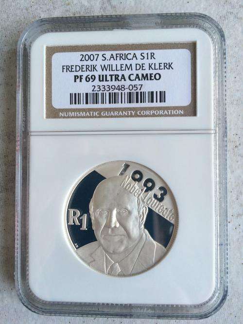 2007 S.Africa F.W. De Klerk