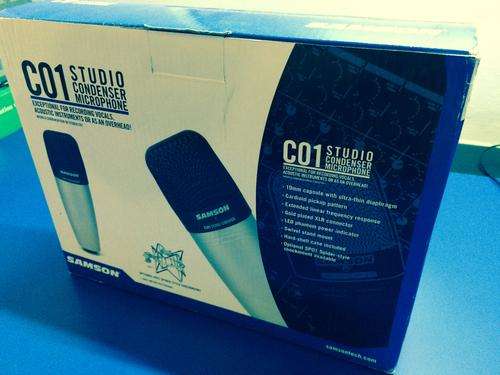 SAMSON C01 studio condensor microphone