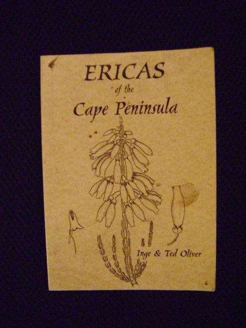 Field Guide to Ericas of the Cape Pininsula - Inge & Ted Oliver