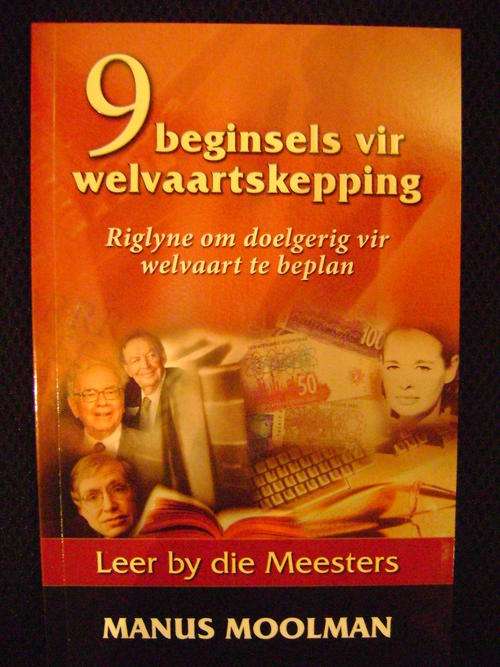 9 Beginsels vir Welvaartskepping Riglyne om doelgerig vir welvaart te beplan - Manus Moolman