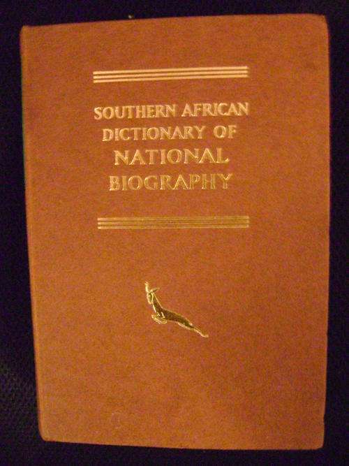 Rosenthal E - Southern African Dictionary of National Biography