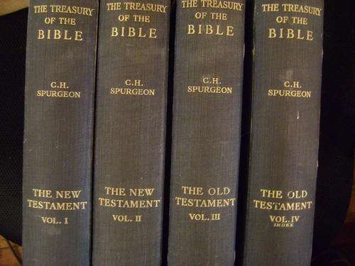 The Treasury of the Bible - C.H. Spurgeon (Volumes 1 - 4)