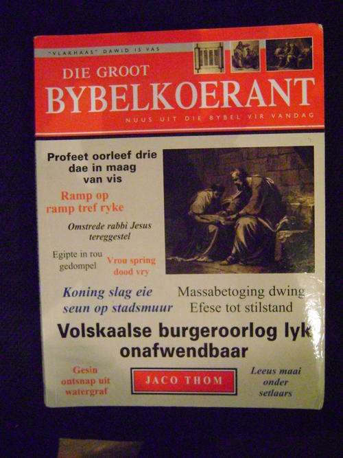 Die Groot Bybelkoerant - Jaco Thom