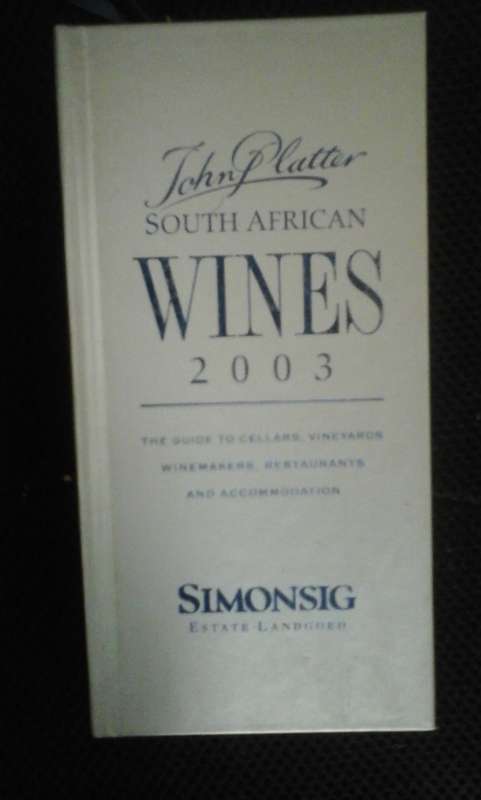 John Platter South African Wine Guide 2003