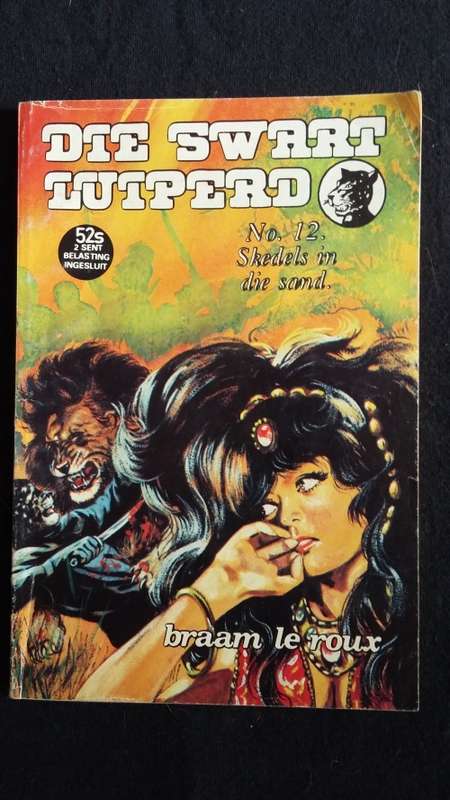 Die Swart Luiperd. No. 12. Skedels in die Sand.