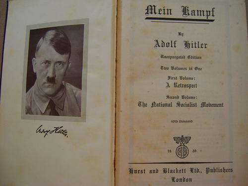 Mein Kampf - Adolf Hitler 1939