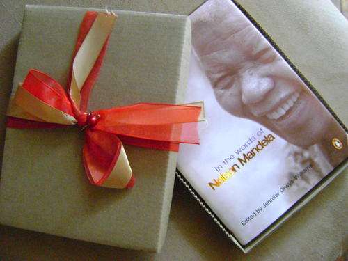 IN GIFT BOX!! In the Words of Nelson Mandela - Edited by Jennifer Crwys-Williams