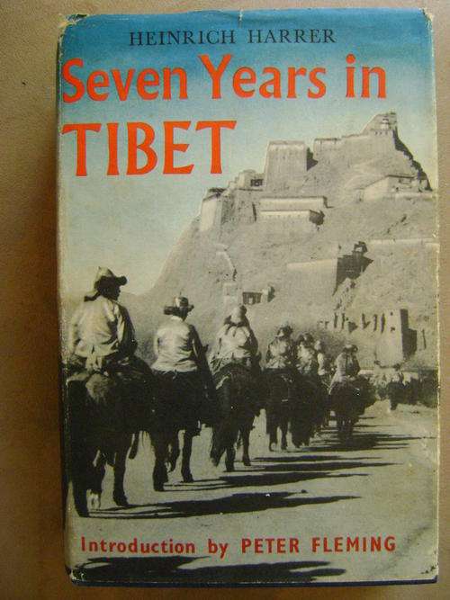 Very rare first edition!!!Seven years in Tibet - Heinrich Harrer - 1953