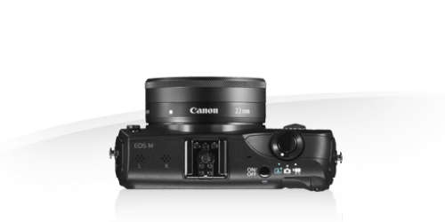 Canon EOS M Mirrorless Digital Camera & 22mm Prime/Macro Lens - LIKE NEW!