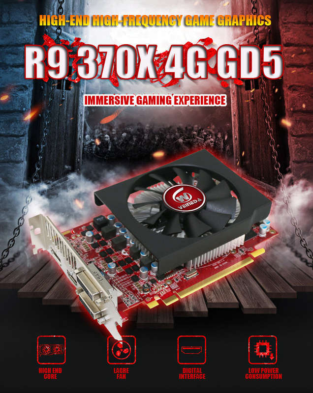 R9 370X 4GB 256Bit GDDR5 Graphics Card - ORIGINAL MSI CHIP **** NATION WIDE COURIER: R99!