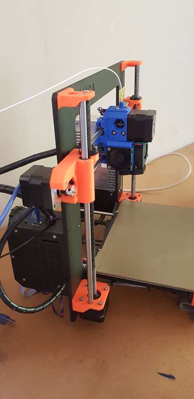 The ORIGINAL Prusa i3 3D Printer (MK2.5)  - Aluminium Heat Enclosure - Free Filament Spools