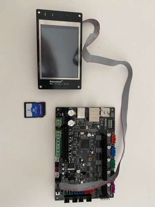 Makerbase MKS V1.3 + Makerbase Touch Screen V3.0 + 8Gig SD Card