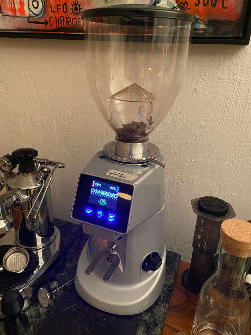 Professional Sanremo SR70 On Demand Burr Coffee Grinder