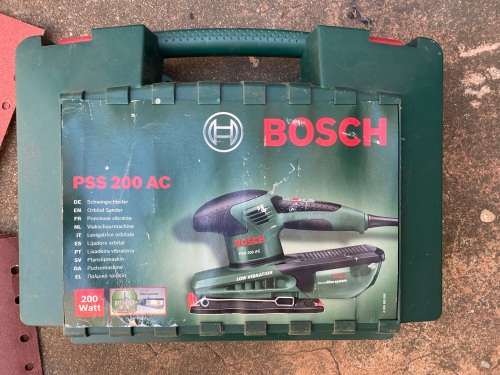 BOSCH Orbital 1/3 sheet sander 200W (PSS 200 AC)