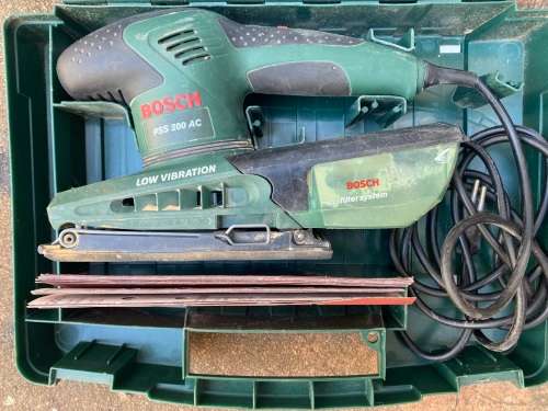 BOSCH Orbital 1/3 sheet sander 200W (PSS 200 AC)