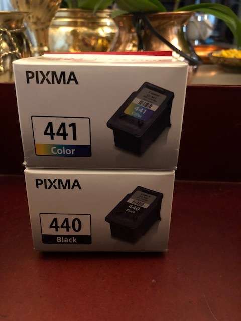 Canon PIXMA MX530 Series Printer + Extra Black & Colour Cartridges + Wooden Intray