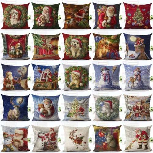 Decor Christmas tree Christmas cushion cover