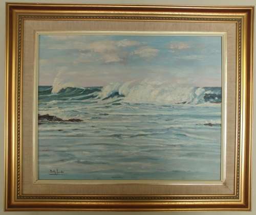 Seascape  Balito  Renowned South African artist Billy Jacobs