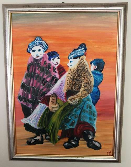 Artist and Law Expert Marinus Wiechers  African Ceremony