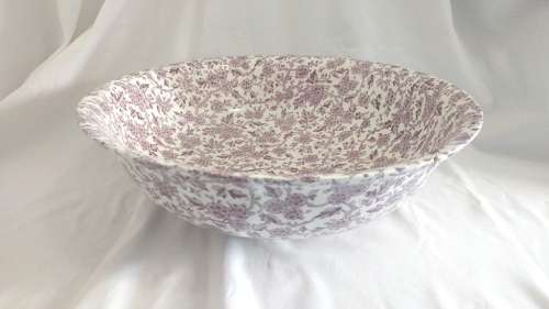 Stunning Burleigh ware Arden washstand basin and jug set floral chintz c. 1962