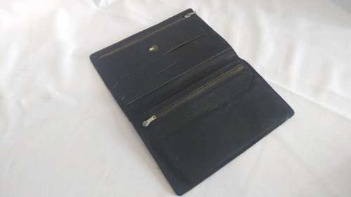 Delicate and romantic silk purse including an extra genuine leather purse