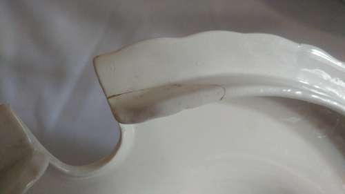 Stunning Grindley Creampetal large Soup tureen with porcelain soup spoon