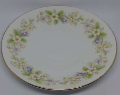Beautiful Springtime flowers Crown Classic fine bone China Tea Trio