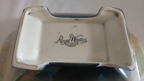Stunning Lustre ware Royal Winton Grimwades footed decorative bowl
