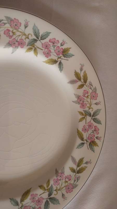Snowwhite flower parade 6 Side plate design Jonhson Bros made in England