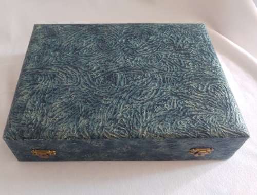 Boxed silverplate Stunning dessert set