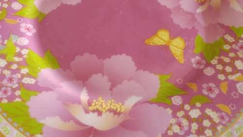 Maxwell and Williams pink Cashmere Enchante Gabriele cake plate