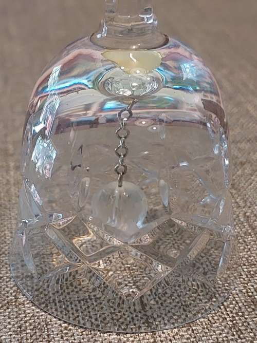 Stunning Crystal glass bell
