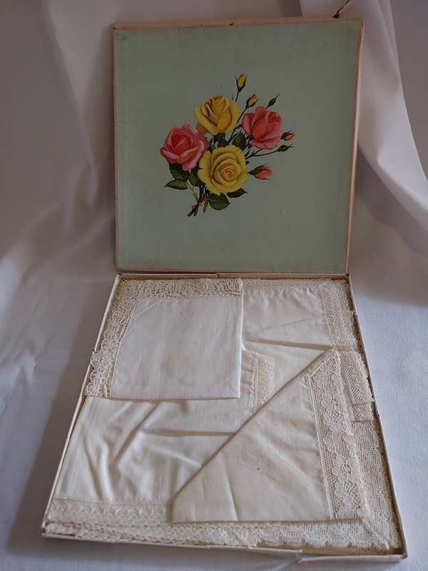 Irish linen handkerchief collection made in Ireland boxed