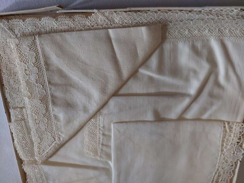 Irish linen handkerchief collection made in Ireland boxed
