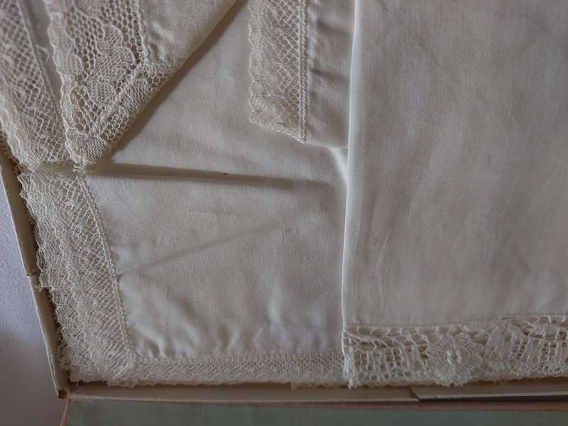 Irish linen handkerchief collection made in Ireland boxed