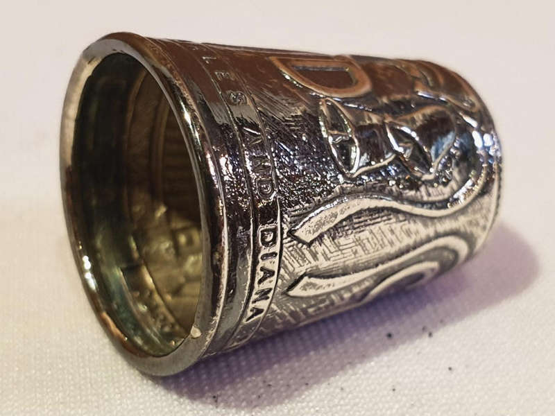 A Pair of Elizabeth II Silver Commemorative 1981 The Royal Wedding of Prince Charles and Lady Diana