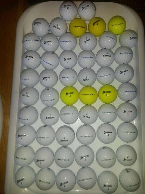***GOLF BALLS***SRIXON SOFT FEEL + AD 333 GOLF BALLS***