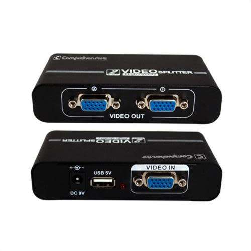 2-Port 550MHz VGA Splitter (High Resolution)