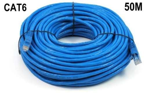50M CAT6E Ethernet Internet LAN Wire Network Cable Cord Blue