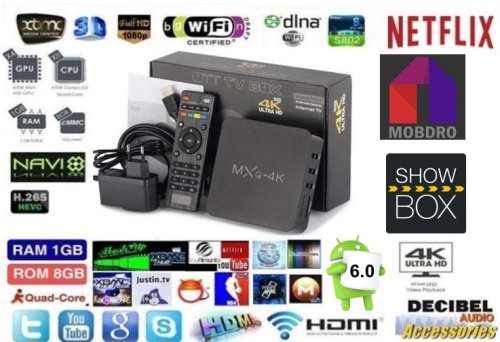 MXQ 4K Android Smart TV Box (Android 6.0 Marshmallow)