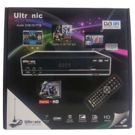 Ultronic DVB Media Player - DVB-T2-777B (Free View Decoder)