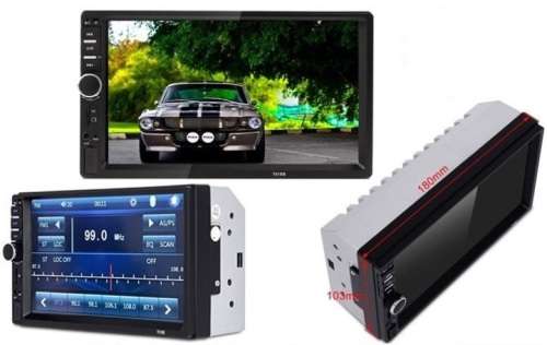 CML-PLAY 7018B DOUBLE DIN USB BLUETOOTH MEDIA PLAYER WITH REVERSE CAMERA INPUT