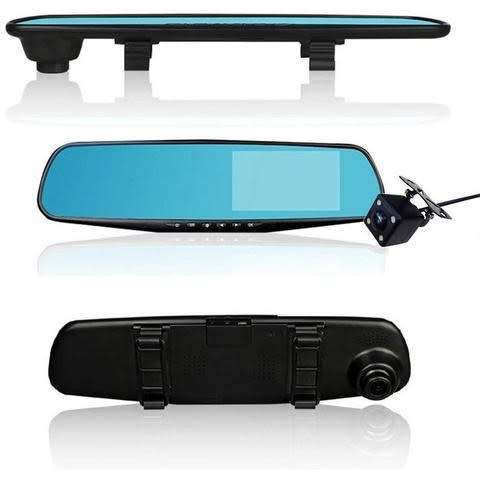 Rearview TFT LCD Reverse Monitor with Front & Rear Camera